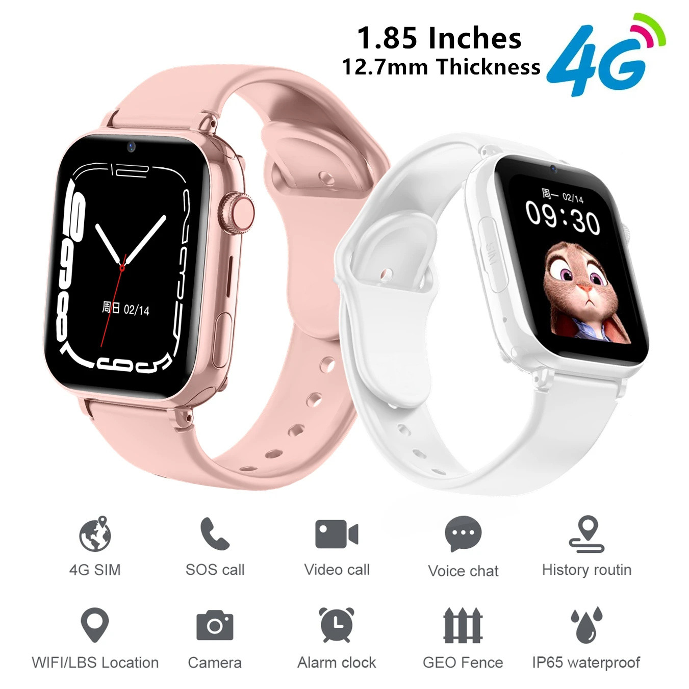 Smartwatch Digital Watches For Girls - Neue Kind Digitale Uhren Anruf Kinder