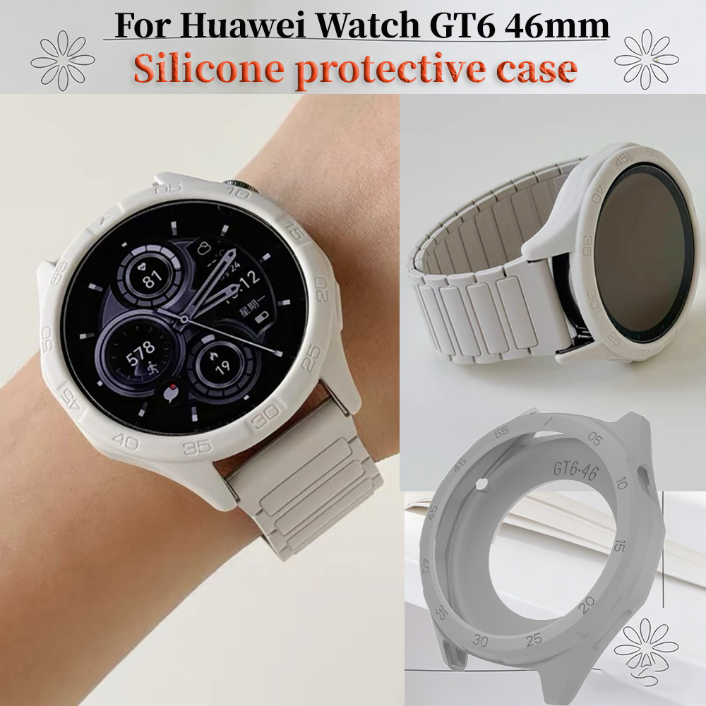 Smartwatch Watch Huawei - 2 Stück leicht zerlegbare, sturzsichere Silikon-Uhrenschutzhülle