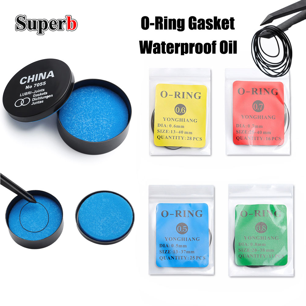 Watch Lubricant Oil - Wasserdichte Öldichtung für Uhrengehäuse, O-Ring für