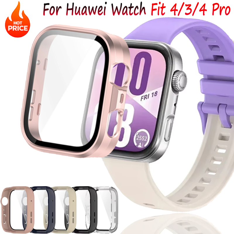 Smartwatch Watch Huawei - Silikon PC Fall + Glas Für