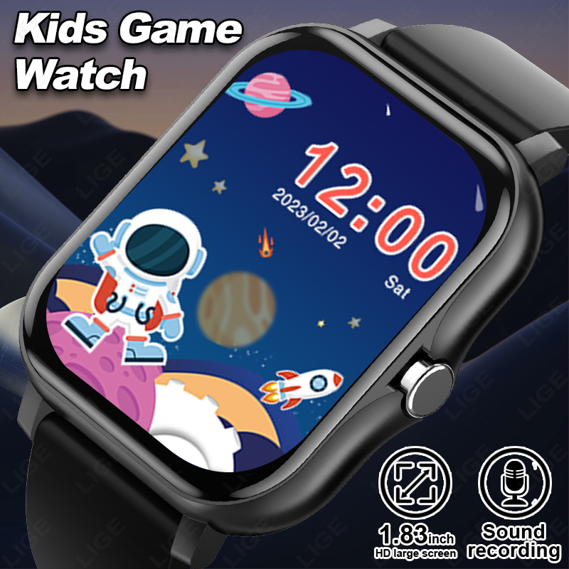 Smartwatch Digital Watches For Girls - LIGE 2025 Hörbuch Kinder Smartwatch Mode