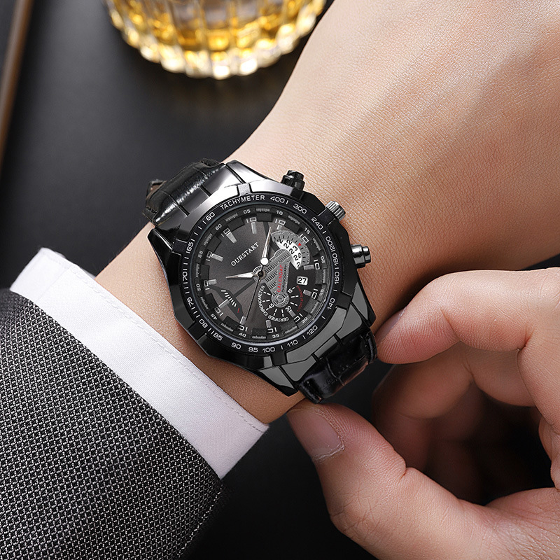 Smartwatch Luxury Watches - Herren-Quarzuhren mit Kalender, Klassische Quarz-Herrenuhr, Hochwertige