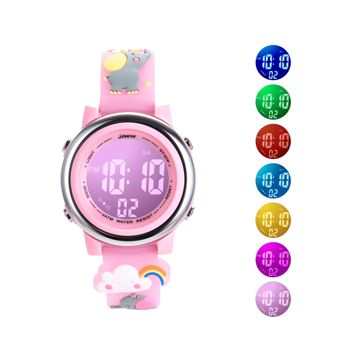 Smartwatch Digital Watches For Girls - UTHAI H120 Kinder Cartoon Sportuhr Wecker