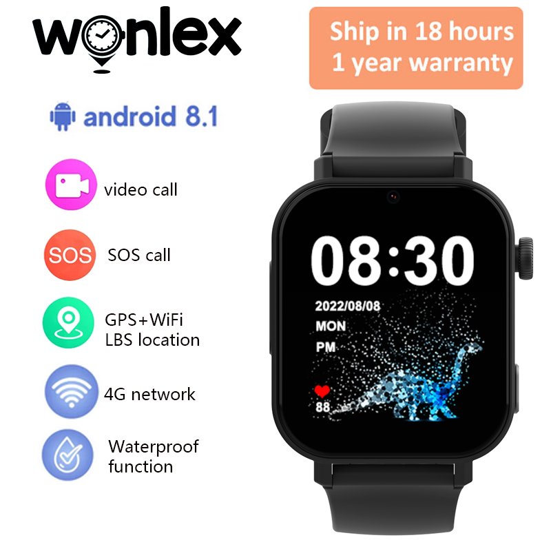 Heart Rate Gps Watch - Wonlex KT36 4G Smartwatch für Kinder,