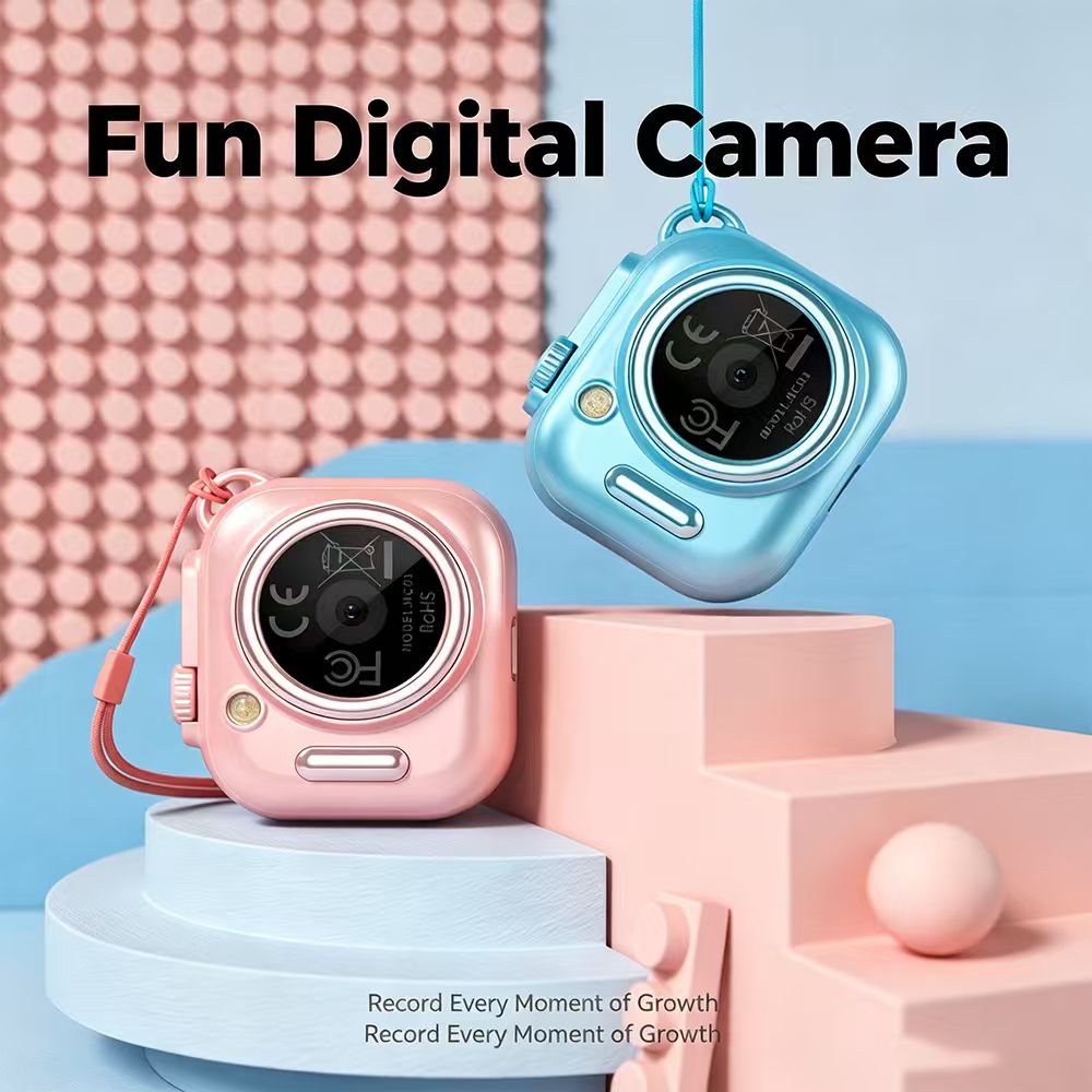 Smartwatch Digital Watches For Girls - Kinderkamera-Smartwatch, Videoaufzeichnung, 1,85 Zoll HD-Display, Fotoalbum,