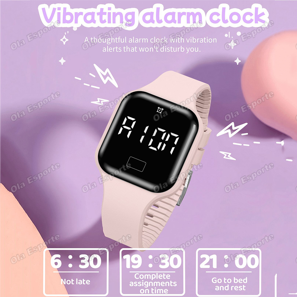 Modische Kinder-Smartwatch, Un – Smartwatch Digital Watches For Girls Bewertung und Preis