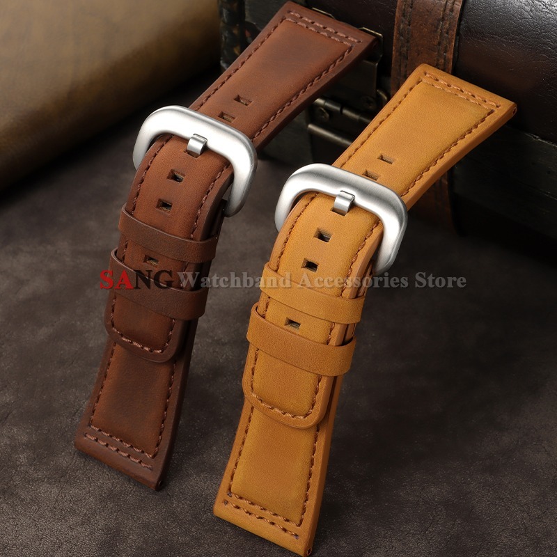28 mm Vintage-Lederarmband aus – Smartwatch Vintage Watches For Men Bewertung und Preis