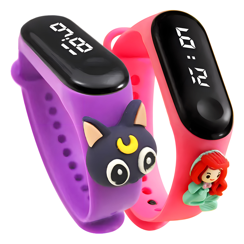 Mehrfarbige Smartwatch für Kin – Smartwatch Watches For Kid Girl Bewertung und Preis