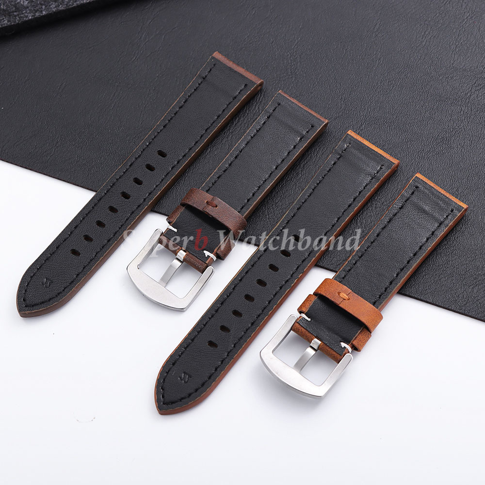 20mm 22mm PU Matte Leder Uhr B – Smartwatch Vintage Watches For Men Bewertung und Preis