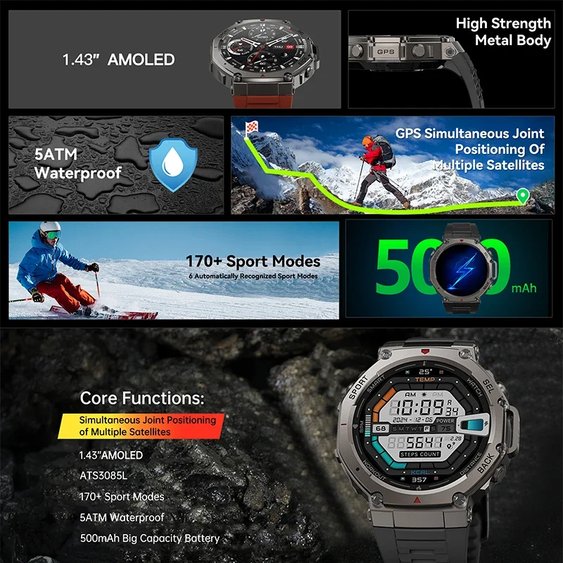 2026 Neue Militär-Smartwatch D – Heart Rate Gps Watch Bewertung und Preis