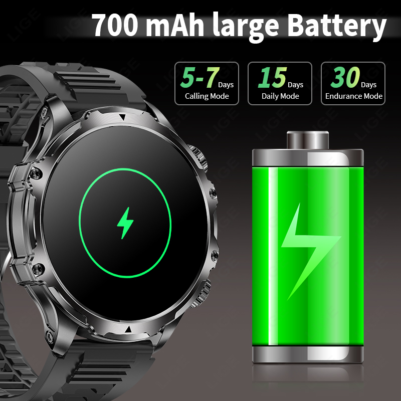 LIGE Smartwatch Militär Männer – Smartwatch Timex Watches For Men Bewertung und Preis