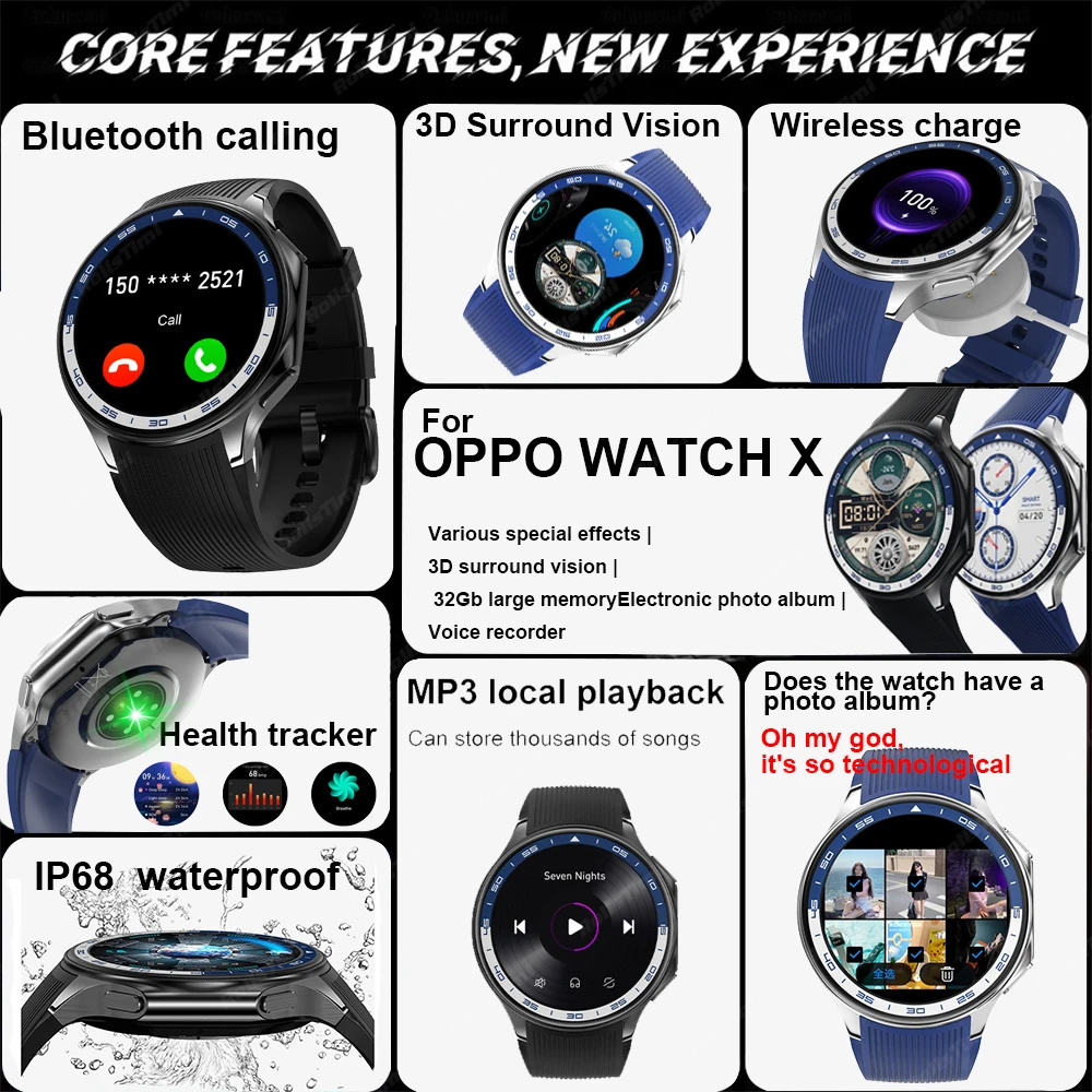 1,43 AMOLED Smart Uhr 3D Surro – Smartwatch Timex Watches For Men Bewertung und Preis