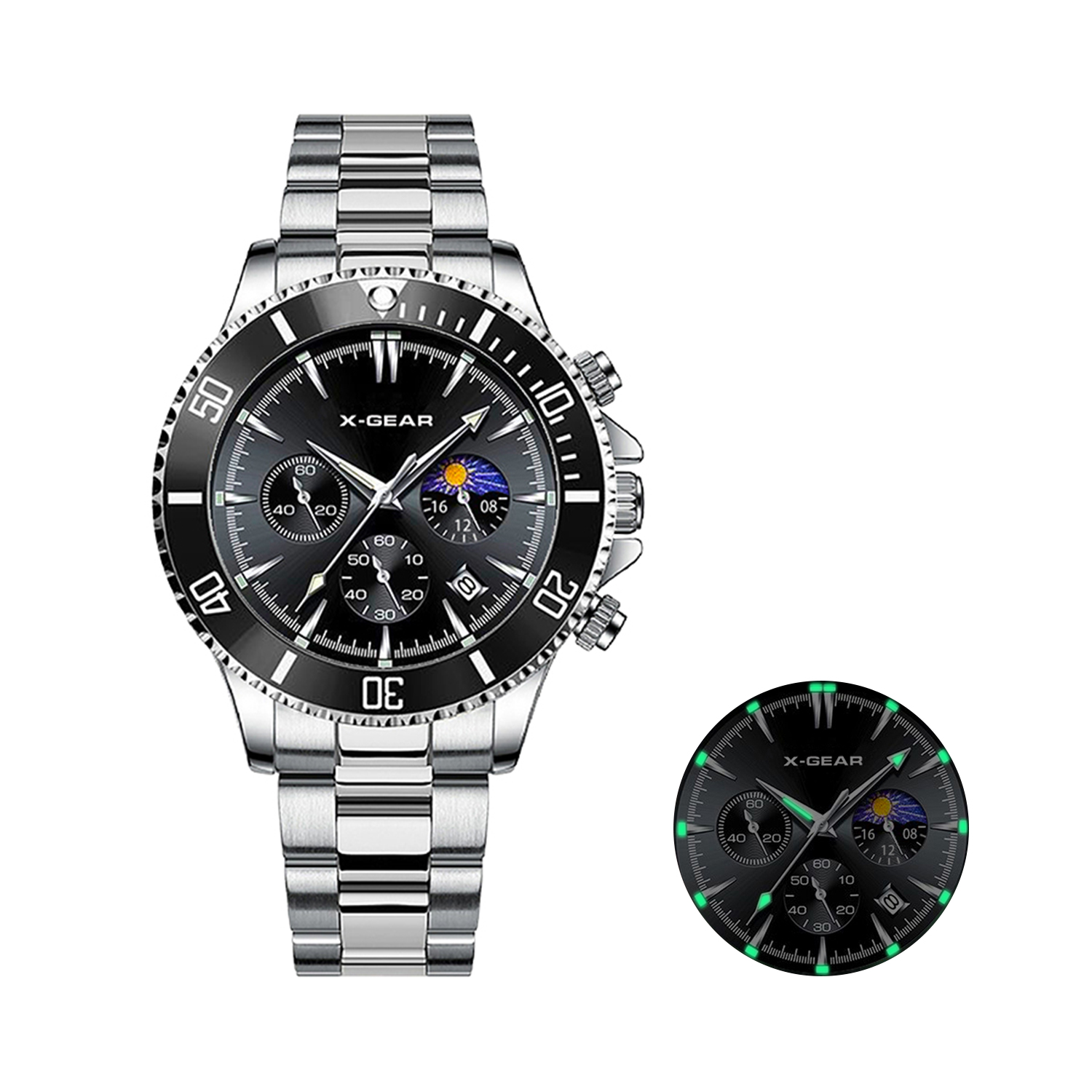 X-GEAR Modische Kalender-Herre – Smartwatch Luxury Watches Bewertung und Preis
