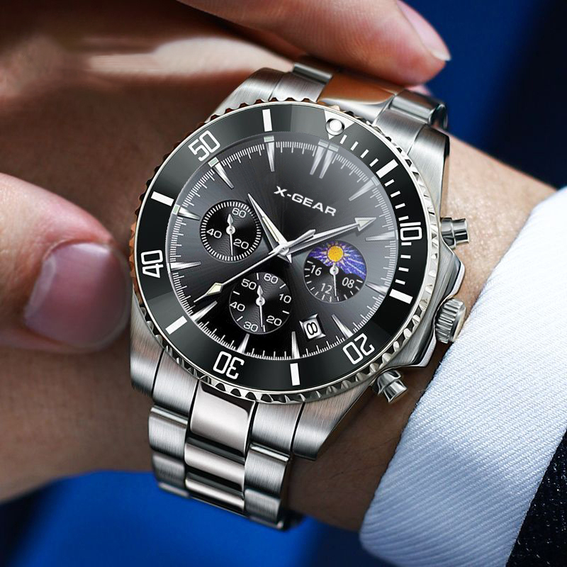 X-GEAR Modische Kalender-Herre – Smartwatch Luxury Watches Bewertung und Preis