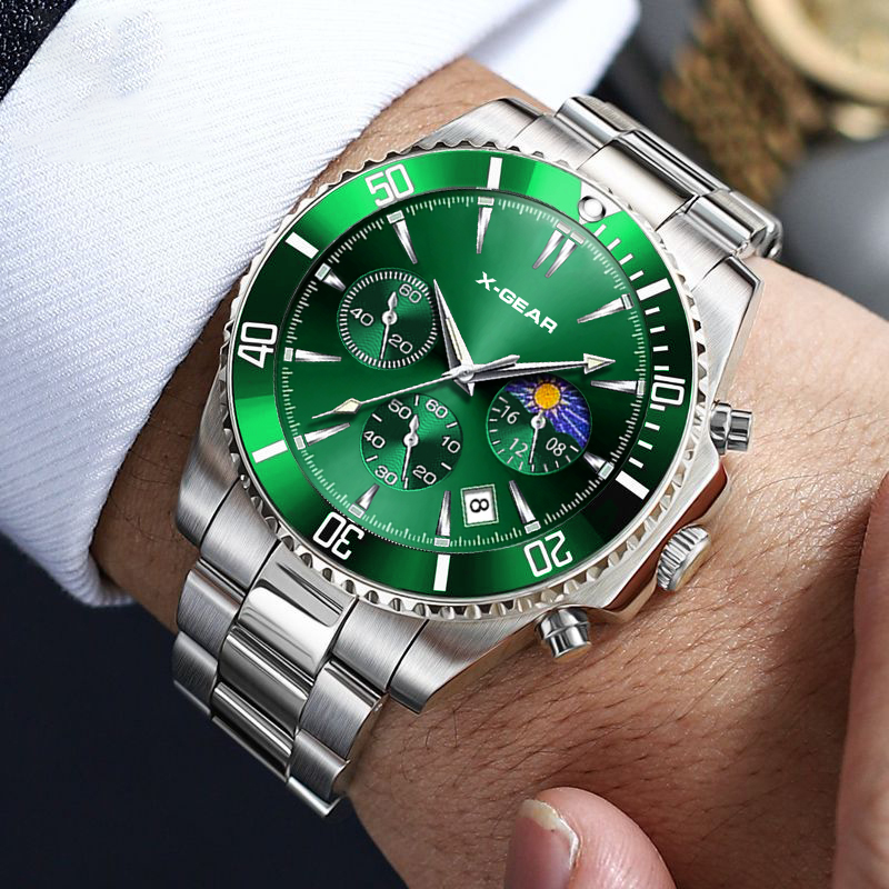 X-GEAR Modische Kalender-Herre – Smartwatch Luxury Watches Bewertung und Preis