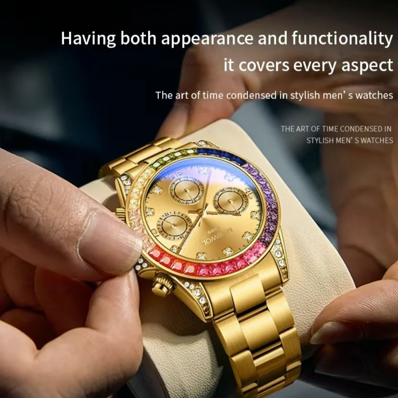 MOBWOL Neue Herrenuhr, Hochwer – Smartwatch Luxury Watches Bewertung und Preis