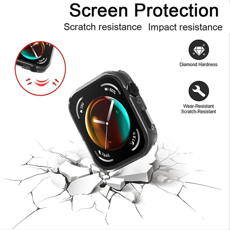 PC-Gehäuse + gehärtetes Glas f – Smartwatch Watch Huawei Bewertung und Preis