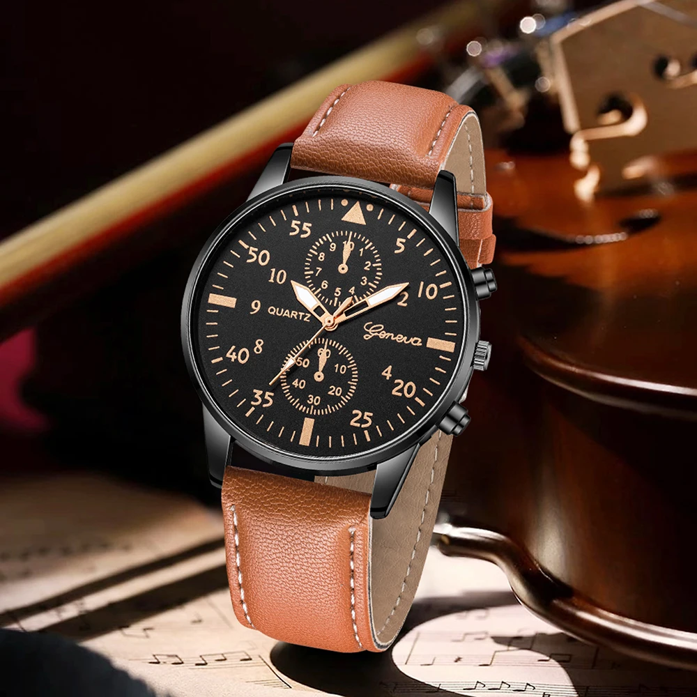 AAA3-teiliges Genfer Herren-Ch – Smartwatch Vintage Watches For Men Bewertung und Preis